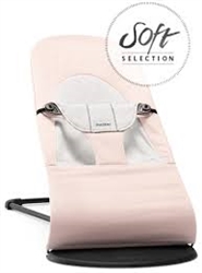 Baby Bjorn Bouncer Balance Soft - Pink Grey/Grey, Cotton/Jersey