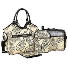 Isoki Reversable Hobo Nappy Bag - Retro Paisley