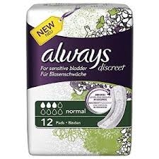 Always Discreet Adult Care Normal Pads - 12