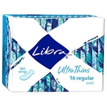 Libra Pads Ultra Thin Regular 16s