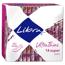 Libra Pads Ultra Thin Super 14s
