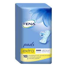 Tena Pads Extra 10s for women