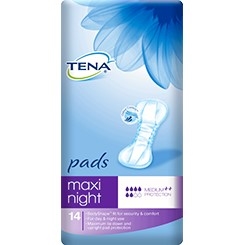 Tena Pads Maxi Day Night 14s for women