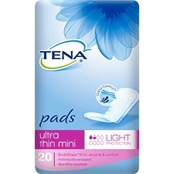 Tena Pads Ultra Thin Mini 20s - Women