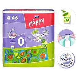 Bella Baby Before Newborn Nappies <2kg 46pc