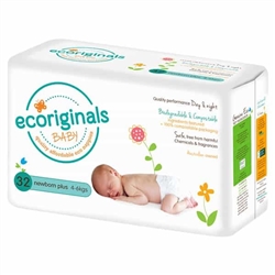 Ecoriginals Infant Nappies 5-9kgs - 32