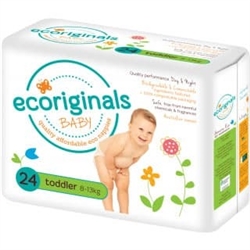 Ecoriginals Toddler Nappies 10-15kgs - 24