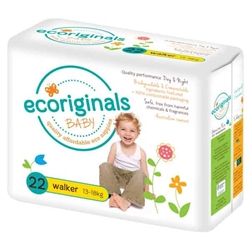 Ecoriginals Walker Nappies 14-20kgs - 22