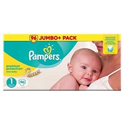 Pampers New Baby Premium Protection Jumbo 2-5kg 96