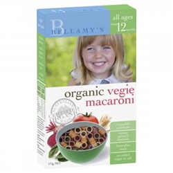 Bellamy’s Organic Vegie Macaroni 12m+