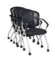 Regency Nesting Chair - Cadence Chair (4 pack) - Black