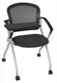 Regency Nesting Chair - Cadence Chair with Tablet Arm  - Black