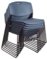 Regency Seating - Zeng Stack Chair (8 pack) - Blue