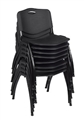 Regency Guest Chair - M Stack Chair (8 pack) - Black