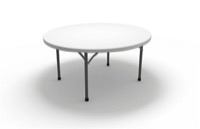 7700 Series, 72" Round Folding Table, 29"H