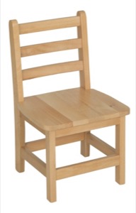 Regency Classrrom Chair - Atlas 12" Chair - Natural