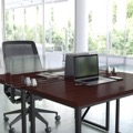 Halle | Acrylic Desk Shield | Clear