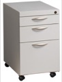 Great Openings Storage - Mobile Pedestal - Pencil / Box / File - 24 1/8"H x 18 7/8"D