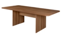 Niche Mod 7' Conference Table with No-Tools Assembly - Warm Cherry