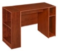 Niche Mod 31" Desk with 2 shelf Bookcase  - Cherry