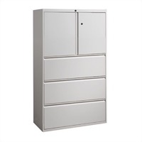 Great Openings Storage - Lateral File - 3 Drawer with Storage Cabinet - 65 7/8"H x 30"W