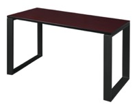 Structure 42" x 24" Training Table - Mahogany/Black
