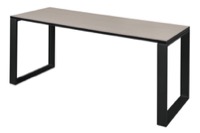 Structure 66" x 24" Training Table - Maple/Black