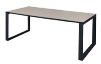 Structure 66" x 36" Training Table - Maple/Black