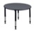 Kee 48" Round Height Adjustable Classroom Table  - Grey
