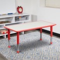 Rectangular Colorful Activity Tables