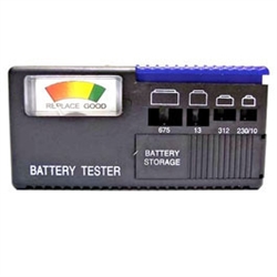 Activair hearing aid battery tester