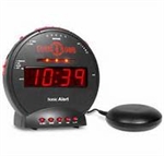 Sonic Bomb Alarm Clock with Bed Shaker