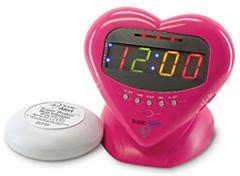 Sonic Boom Sweetheart  Alarm Clock with BedShaker