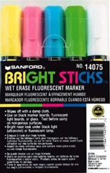 Bright Sticks Markers, 5-pack Asst