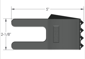 Terex TX58 Rock Auger Tooth