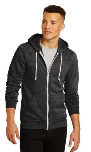 Alternative Rocky Eco-Fleece Unisex Zip Hoodie-Fast Shipping