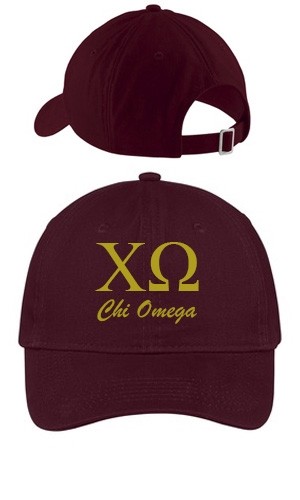 Chi Omega Vintage Cap