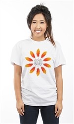 ALPHA CHI OMEGA FEATHERS UNISEX TEE