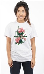 ALPHA CHI OMEGA HIBISCUS UNISEX TEE