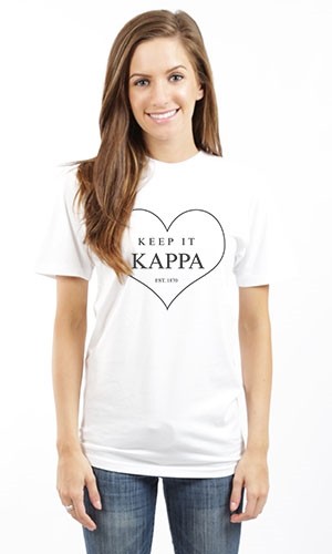 KAPPA KAPPA GAMMA KEEP IT KAPPA UNISEX TEE