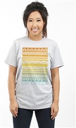 CHI OMEGA SUNSET PATTERN UNSEX TEE