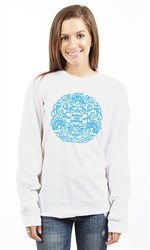 ALPHA CHI OMEGA FLOWER SIGN LONG SLEEVE TEE