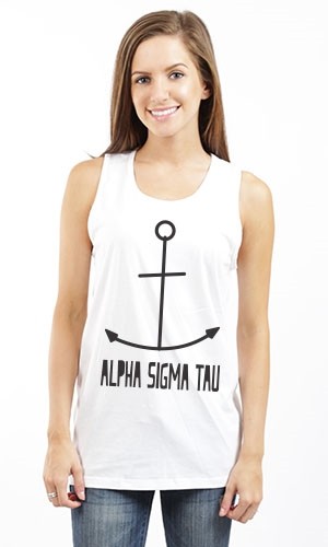 ALPHA SIGMA TAU ANCHOR UNSIEX TANK