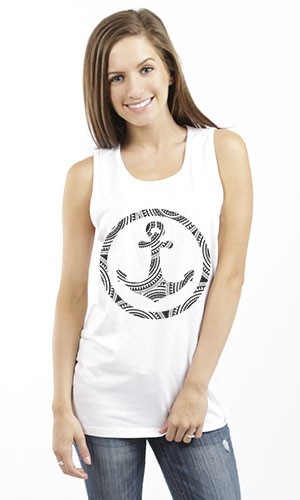 DELTA GAMMA ANCHOR UNISEX TANK