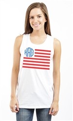 KAPPA ALPHA THETA FLAG UNISEX TANK