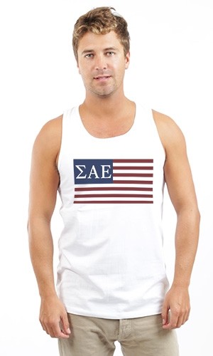 SIGMA ALPHA EPSILON USA UNISEX TANK