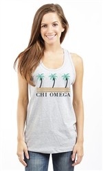 CHI OMEGA PALMS UNISEX TANK