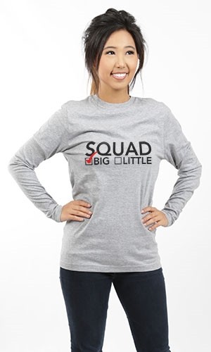 SQUAD BIG LONG SLEEVE TEE