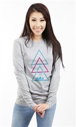 DELTA DELTA DELTA STACKED LONG SLEEVE TEE