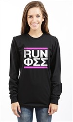 PHI SIGMA SIGMA RUN LONG SLEEVE TEE